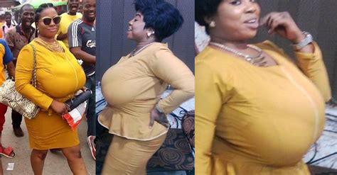 See New Photos Of The Gigantic Chested Lady That Caused Commotion At Computer Village Gossip
