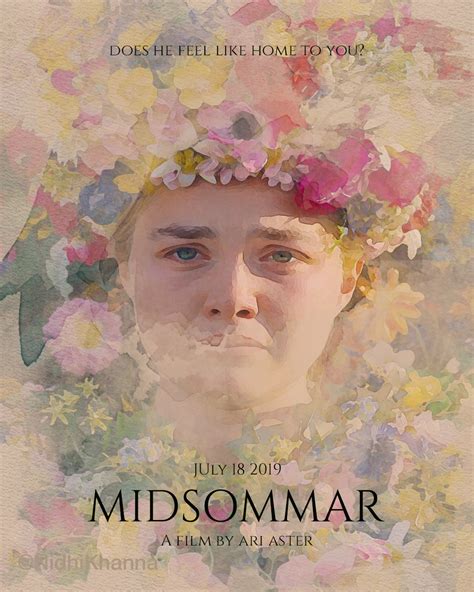Midsommar Digital Collage A24 Horror Movie Poster Ph
