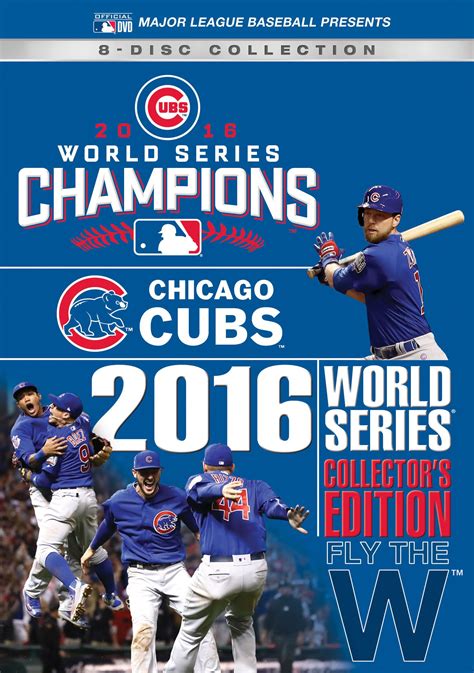 2016 World Series Champions The Chicago Cubs Dvd 2016 Best Buy