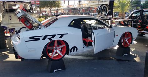 Dodge Challenger Sema 2019 Sema 2019 Air Ride Oracle Lights