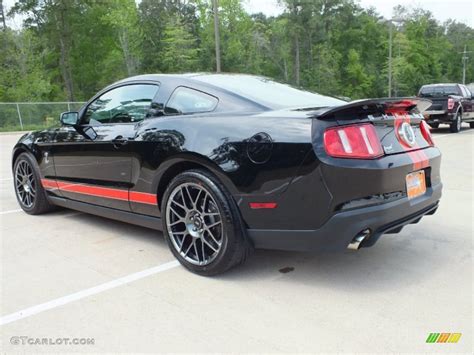 Black 2012 Ford Mustang Shelby Gt500 Svt Performance Package Coupe
