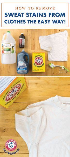 How To Remove Yellow Sweat Stains From Your Clothes Sweat Stains