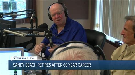 Local Radio Legend Sandy Beach Retires After 60 Years