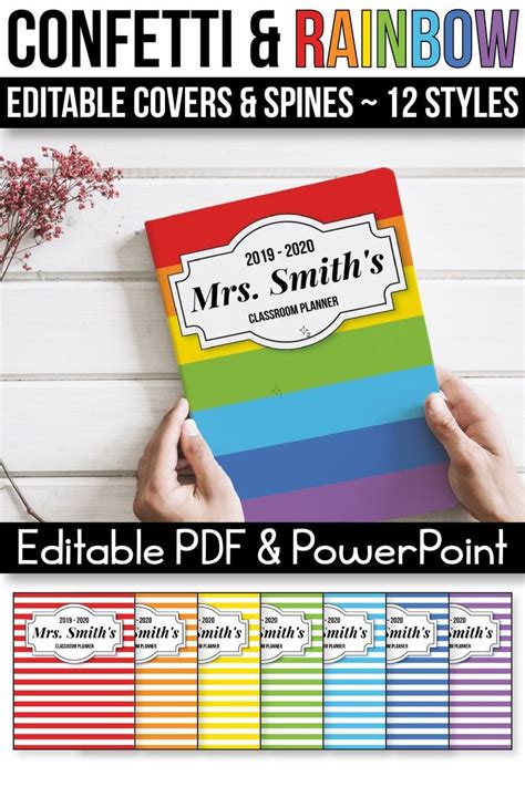 These Fun And Creative Binder Covers And Spines And Perfect Printable