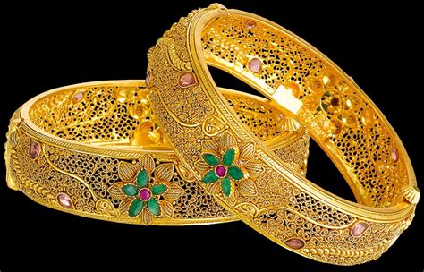Kalyan Jewellers Gold Bangles Design 22k Gold Bangles Gold Bangles