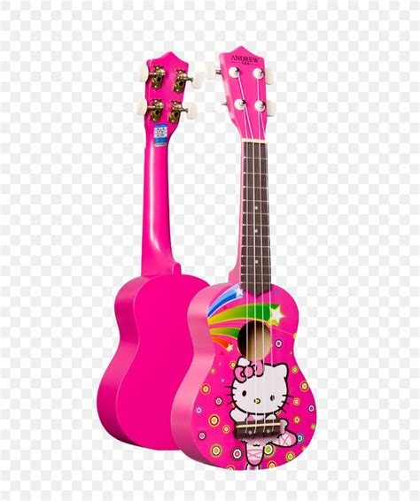 Hello Kitty Stratocaster Electric Guitar Ukulele Png 568x980px Hello Kitty Stratocaster