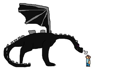 The ender dragon is the most difficult monster to kill and it takes a very long time to do so. Minecraft Ender Dragon Drawing at PaintingValley.com | Explore collection of Minecraft Ender ...