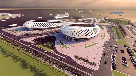 International Cruise Terminal L Graduation Project Behance