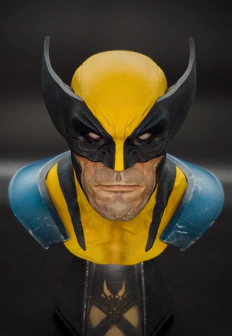 Wolverine Bust Zbrushcentral