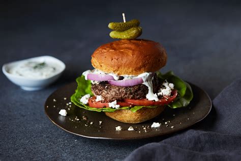 Greek Lamb Burgers With Tzatziki Gluten Free Paleo Friendly Tasty