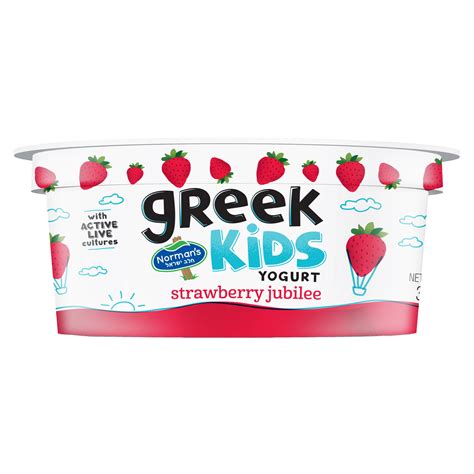 Normans Kids Strawberry Jubilee Greek Yogurt Shop Yogurt At H E B