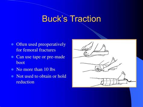 Metal plate at base of foot to provide traction pull. PPT - Orthopaedic Traction PowerPoint Presentation, free download - ID:210938