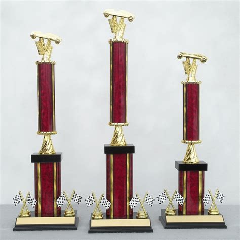 Midwest Awards Lg2 Column Trophies Multiple Colors Pinewood Derby