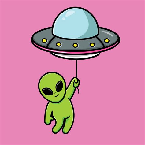 Alien Spaceship Cartoon