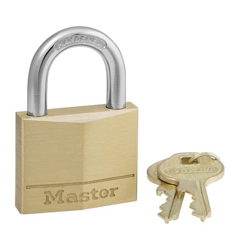 Master Lock 40mm Brass Keyed Alike Padlock Bunnings Warehouse