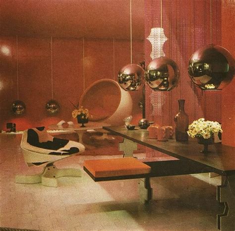 Inspirational Retro Futuristic Living Room Ideas Vintage Industrial