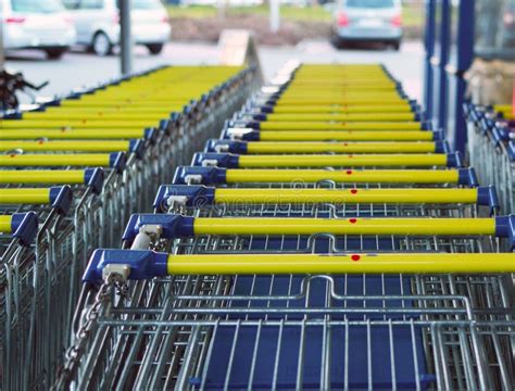Shopping Trolleys Editorial Stock Photo Image Of Lifestyles 79596818