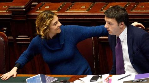 Marianna Madia Ice Cream Photo Sparks Italy Sexism Row Bbc News