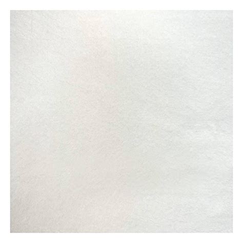 White Felt Fabric By The Metre Hobbycraft