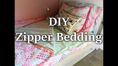 Diy zipper bedding • mid century mom. DIY Zipper Bedding (using sheets and blankets you already ...