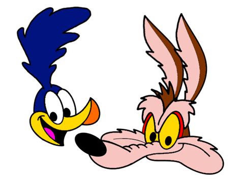Wile E Coyote And Road Runner Heads By Aldrinerowdyruff On Deviantart