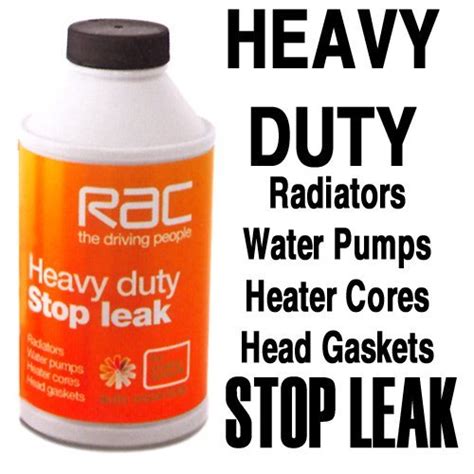 Rac Car Van Radiator Heavy Duty Stop Leak Sealer Repair By Car Tools