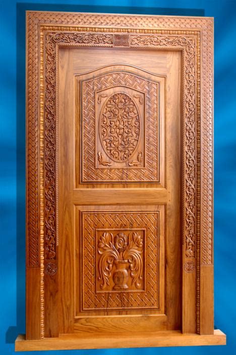 Carved Wooden Doors By Vignesh Enterprises India