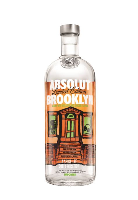 Absolut Vodka Brooklyn Bouteille La Boite Verte