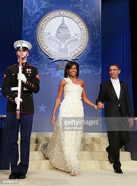 Michelle Obama Inauguration Ball Photos And Premium High Res Pictures