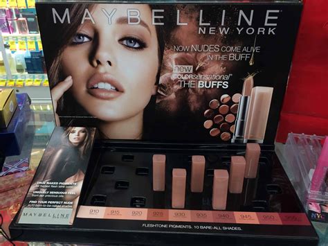 Maybelline Colorsensational Lipstick The Buffs Nude Lipstick Shades