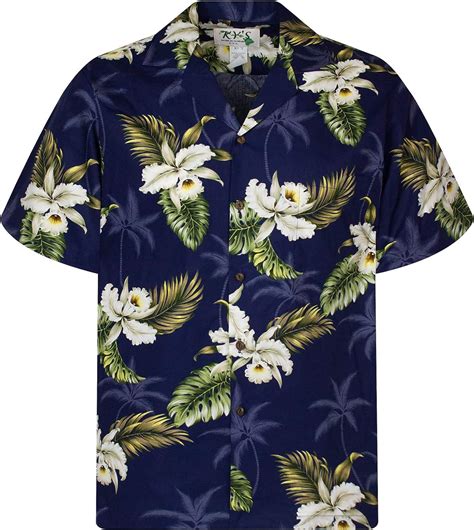 KY S Original Hawaiian Shirt For Men S 6XL Short Sleeve