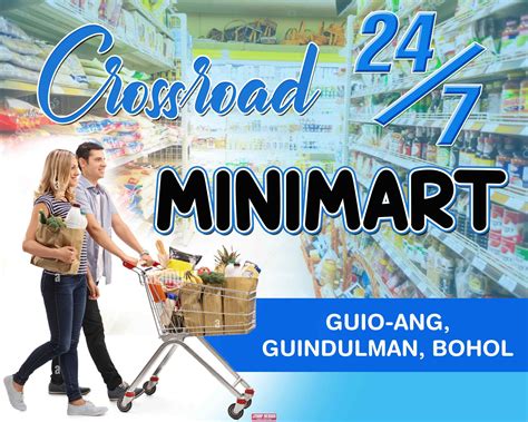 Crossroad 247 Minimart Business Tarpaulin Layout And Design In 2022