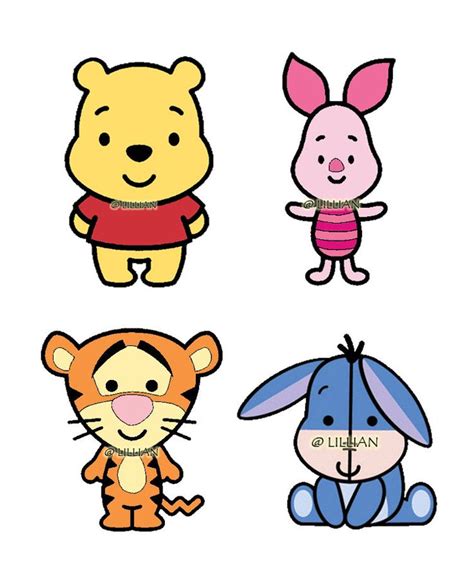 Winnie The Pooh Tigger Piglet And Eef From Winnie The Pooh
