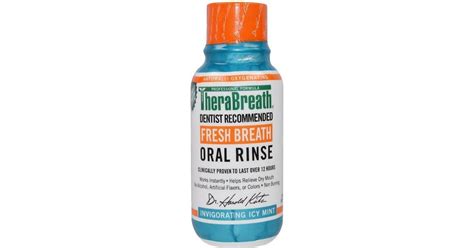 therabreath fresh breath oral rinse invigorating icy mint 88 7ml price