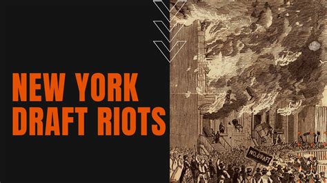 New York City Draft Riots Of 1863 Youtube