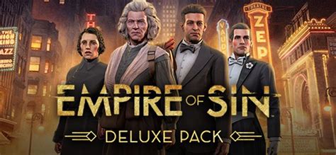 Buy Empire Of Sin Deluxe Edition Pc Mac Steam Games Online Sale