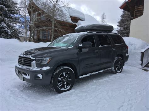 Detailed features and specs for the 2019 toyota sequoia including fuel economy, transmission, warranty, engine type, cylinders, drivetrain and more. Road Trip: 2019 Toyota Sequoia TRD Sport Review ...