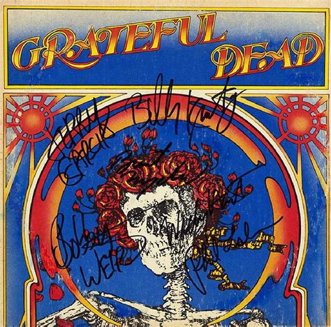 Grateful Dead Grateful Dead Signed Album