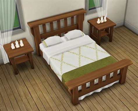 My Sims 4 Blog The Single Mission Bed Recolors By Saudadesims