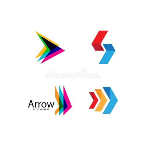 Arrow Illustration Logo Stock Vector Illustration Of Identity 192596707