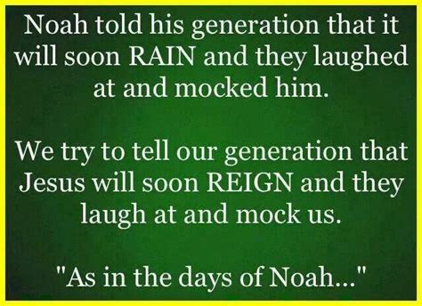 As In Noah Days Bible Truth End Times Prophecy Jesus Is Coming