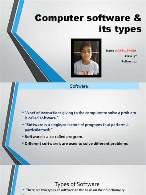 Computer Software And Its Types Pdf