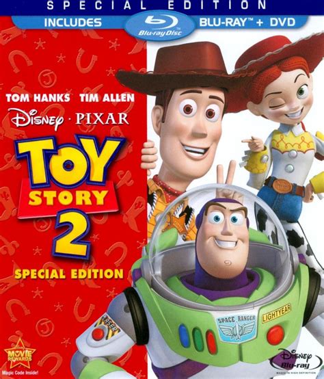 Toy Story 2 Special Edition Blu Raydvd Yellow Dog Discs