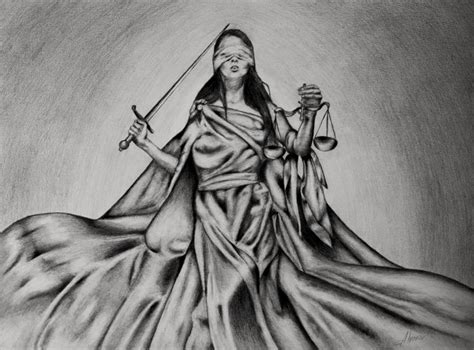 Blind Lady Justice Painting At Explore Collection