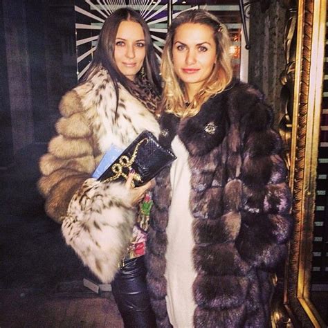 Rich Upper Class Ladies Fur Coat Fashion Girls Selfies Classy Women Furs Fashion Photo