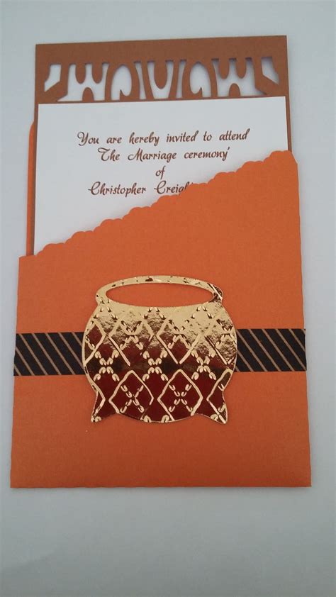 Traditional Zulu Weddingumembeso Card Copyright Creative Flair