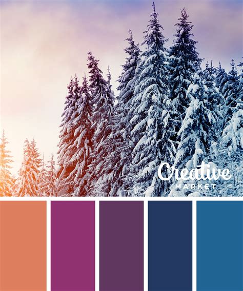 15 Downloadable Color Palettes For Winter | Winter color palette, House color palettes, Color ...