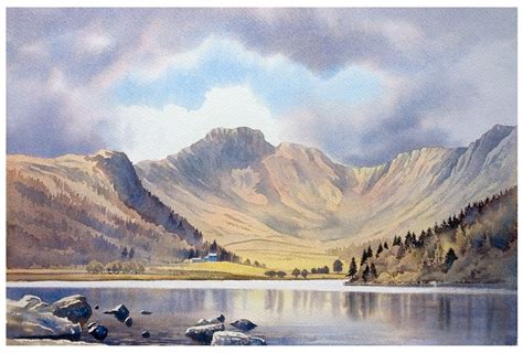 Landscape Watercolour Paintings By Chris Hull Of Snowdonia North Wales
