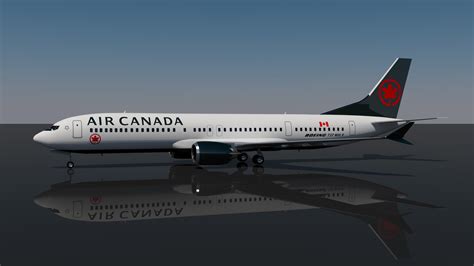 3d Air Canada 737 9 Turbosquid 1253174
