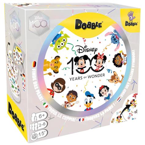 Acheter Dobble Disney 100 Ans Jeu De Société Ludifolie